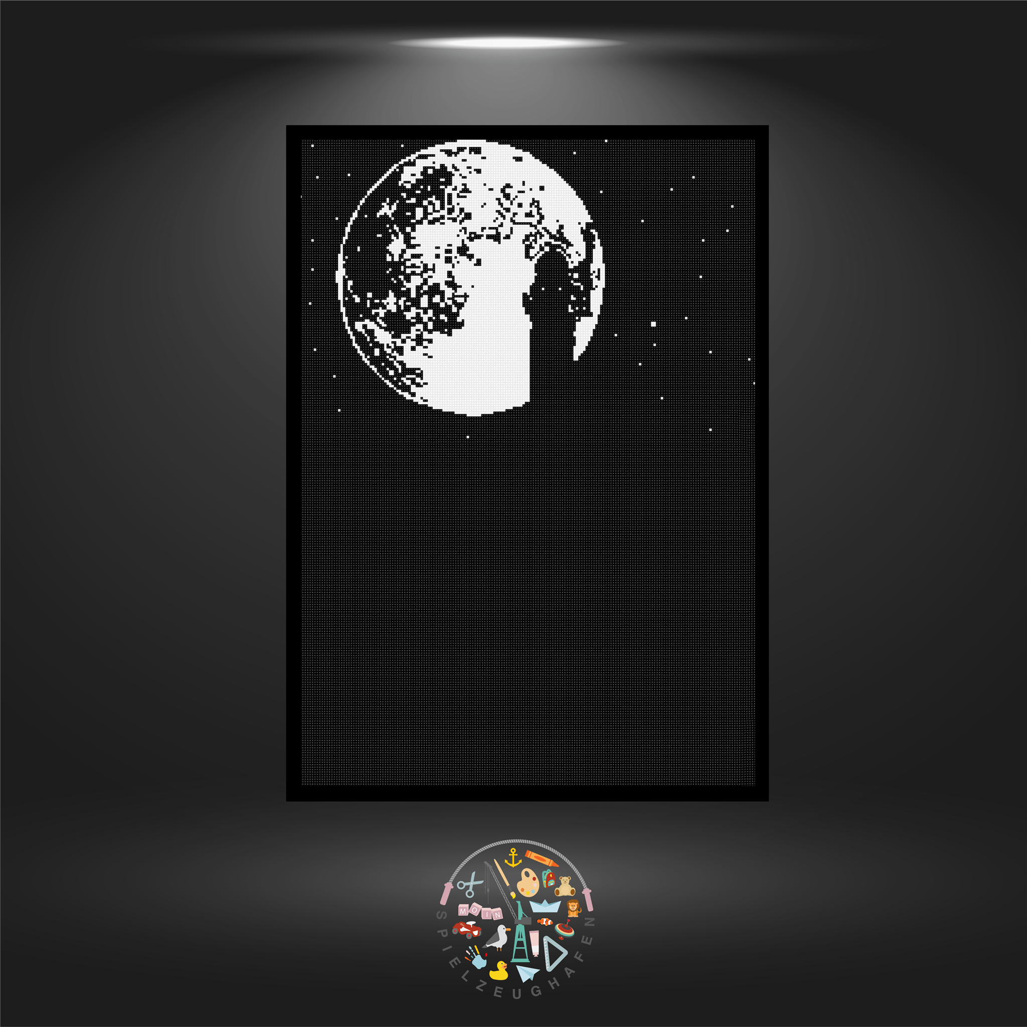 Leuchtturm - Quadratisch nachtleuchtend von Spielzeughafen