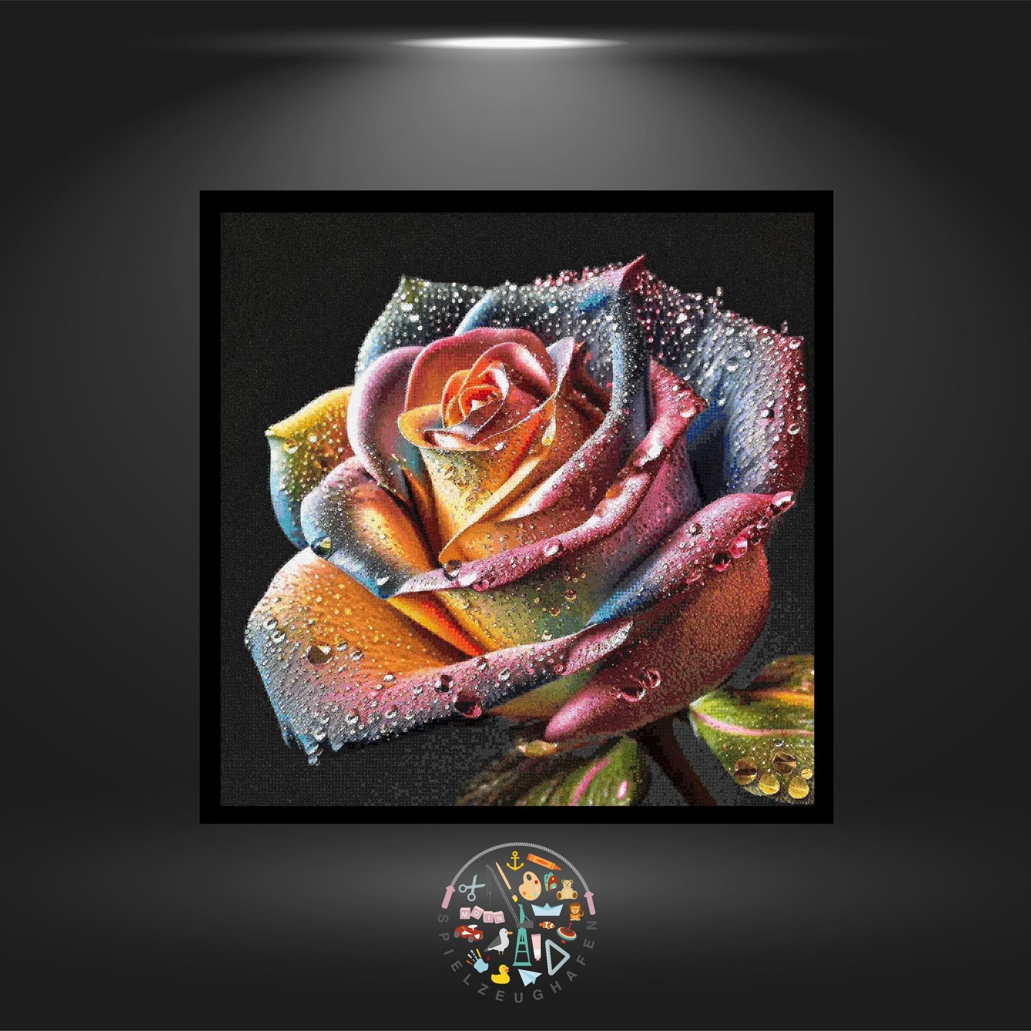 Little Rose - Bügelperlen von Spielzeughafen