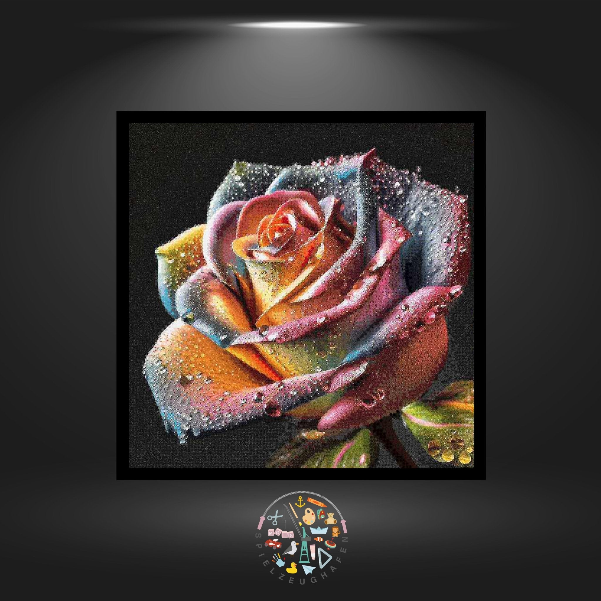 Little Rose - Bügelperlen von Spielzeughafen