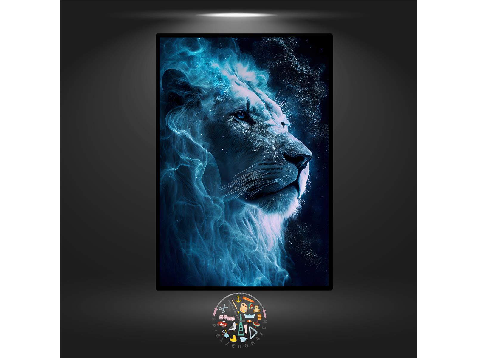 Löwe 'Aslan' - Quadratisch von Spielzeughafen