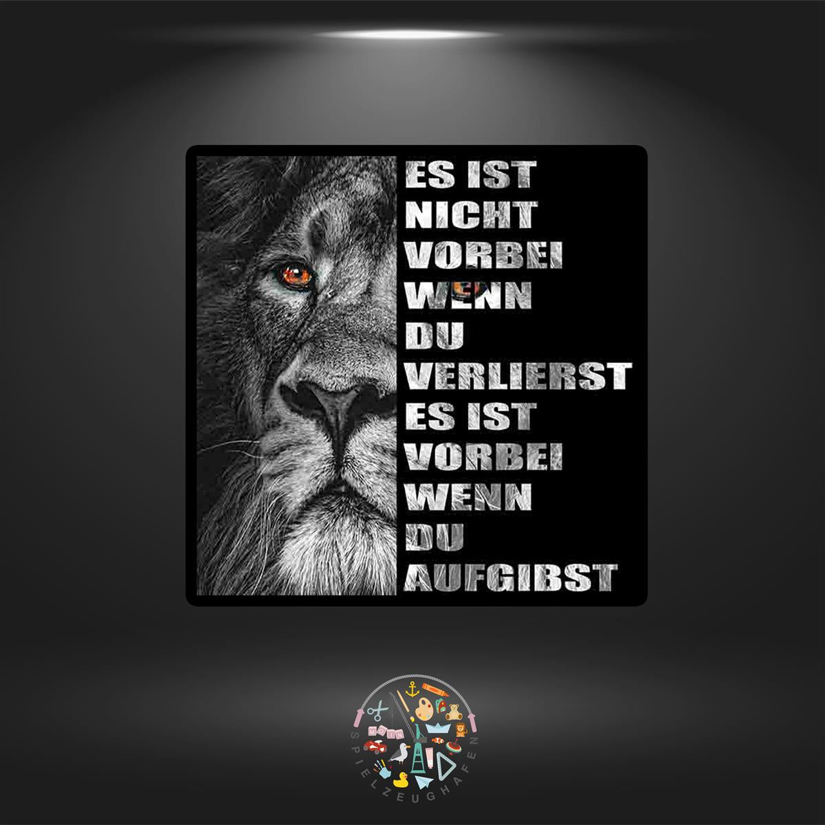 Löwenmut - Quadratisch von Spielzeughafen