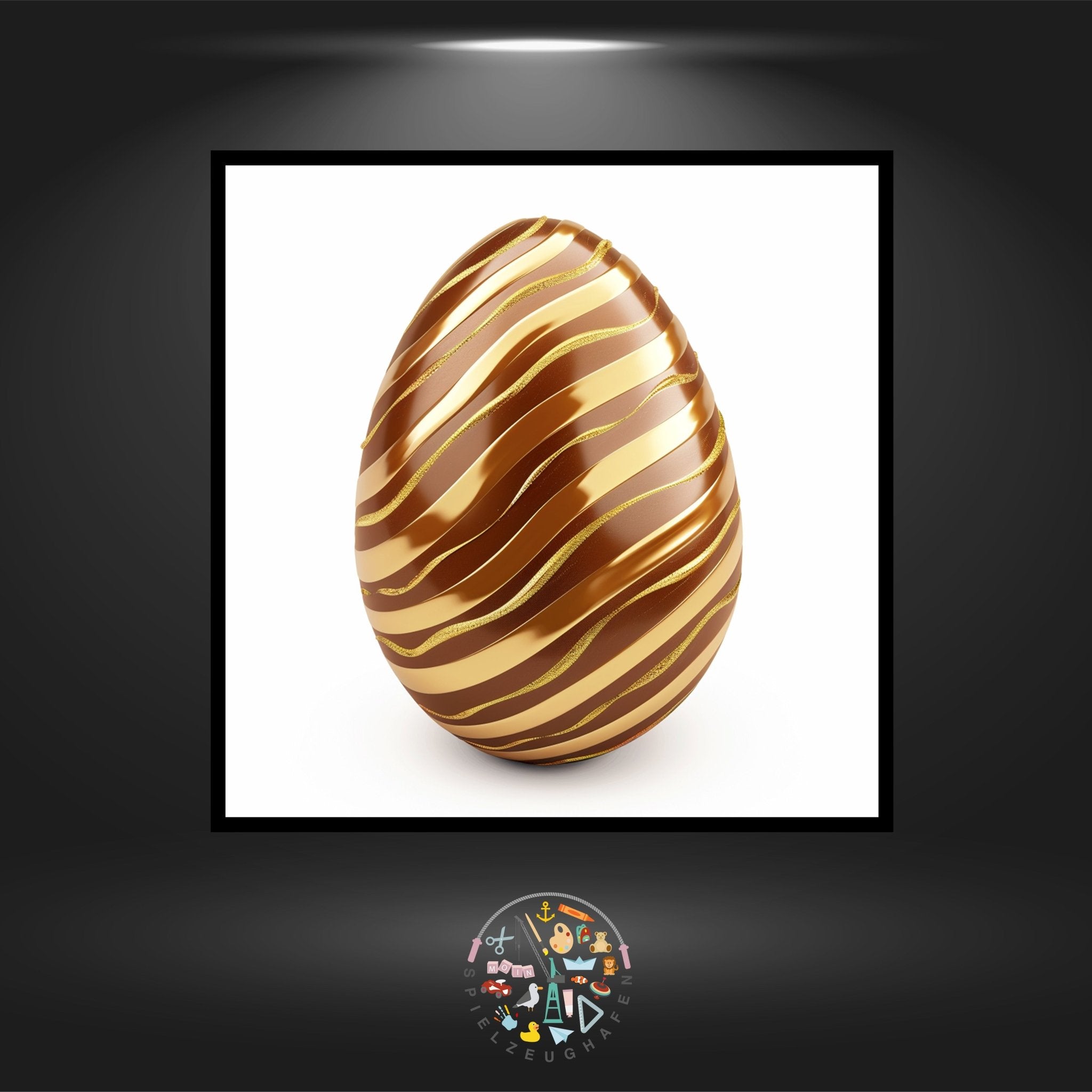 Osterei 20 - Strass rund von Spielzeughafen