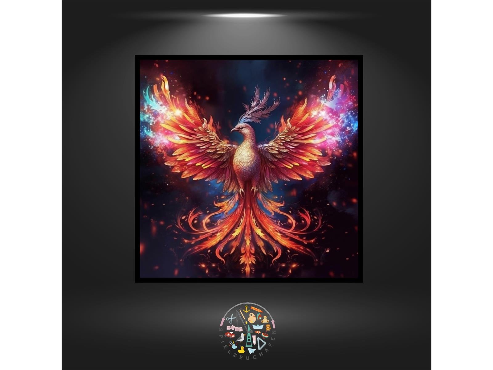 Phoenix - Quadratisch mit AB von Spielzeughafen