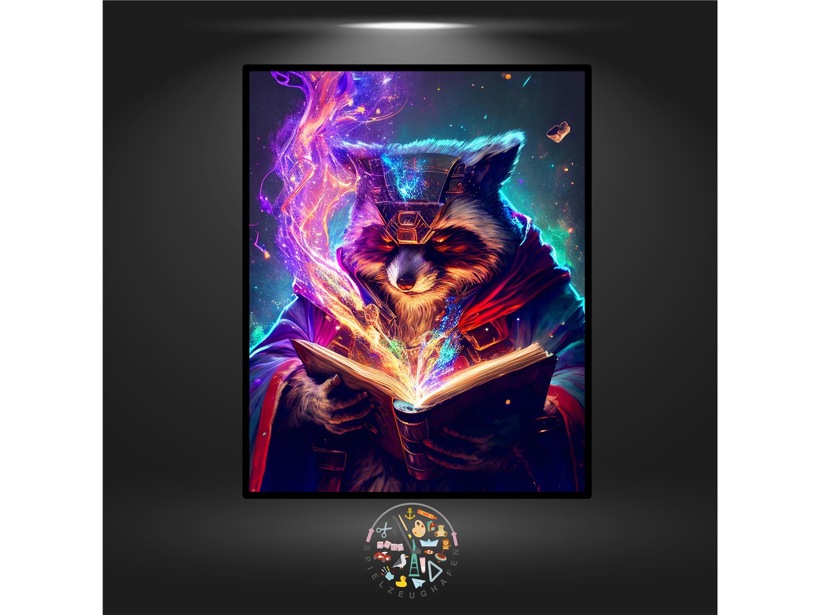 Racoon 'Agent Smith' - Quadratisch von Spielzeughafen