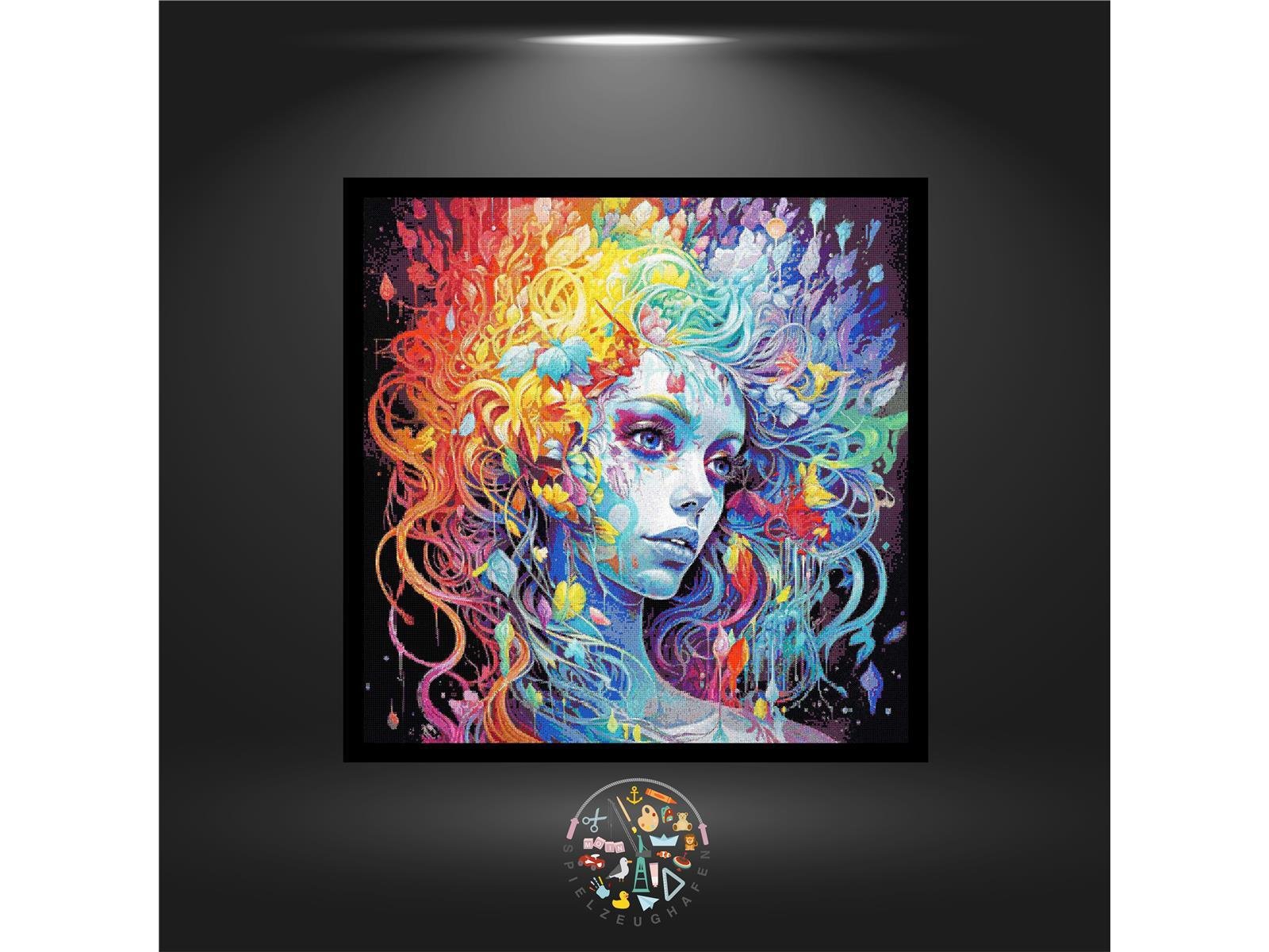 Rainbowlady - Strass rund von Spielzeughafen