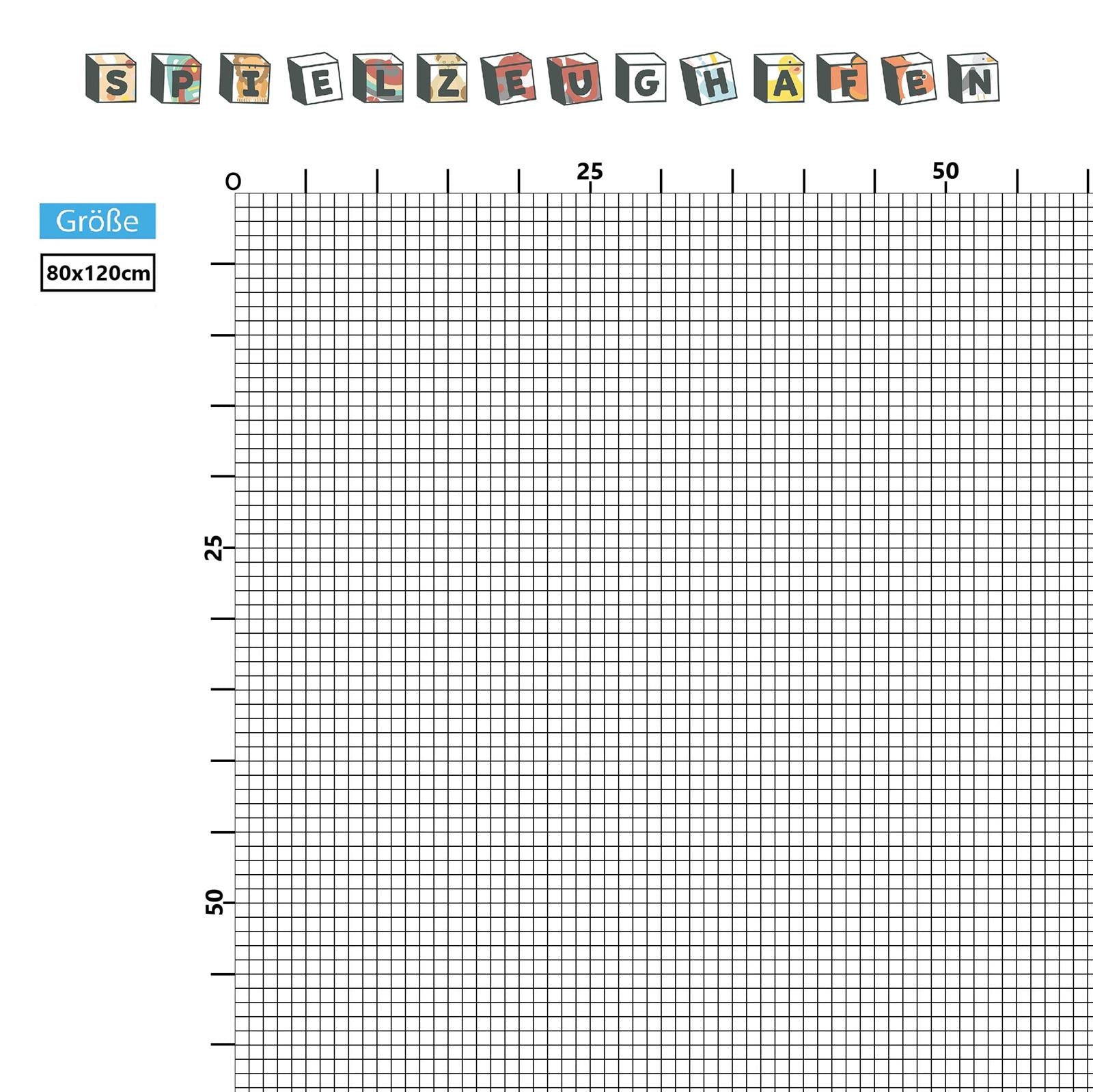 Rasterfolien für Diamond Painting Quadratisch für 2,5mm von Spielzeughafen