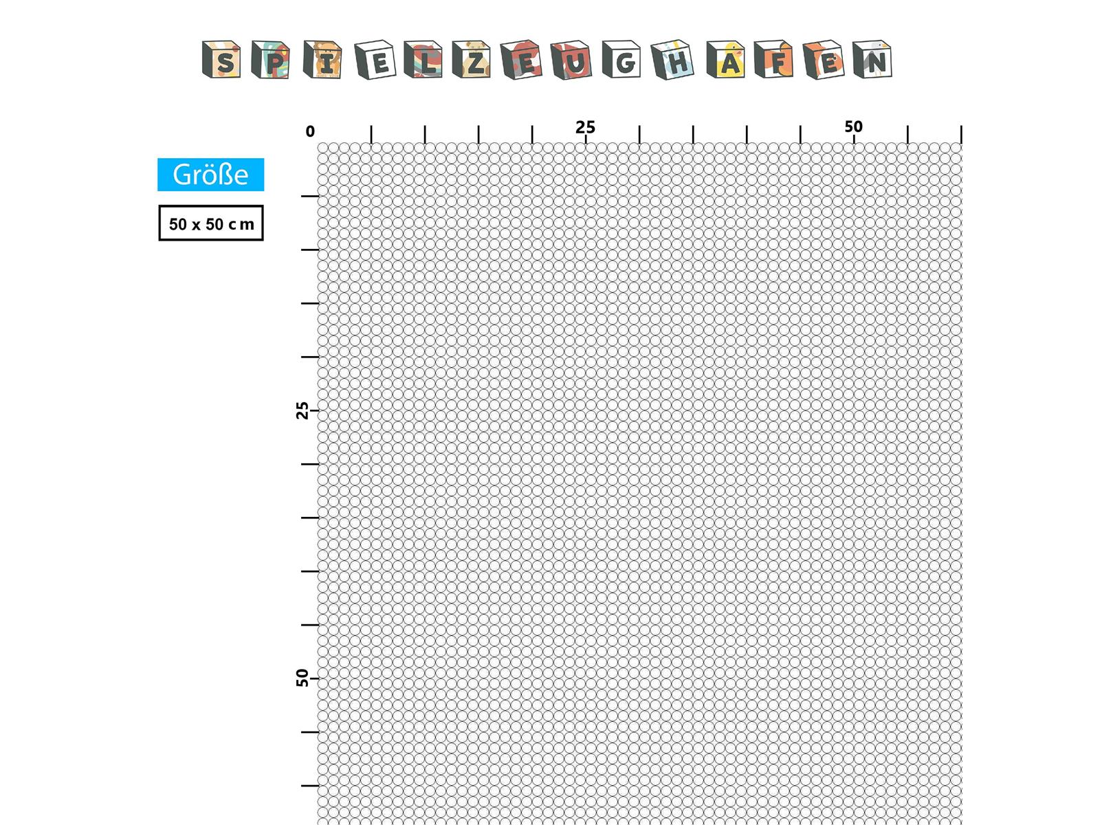 Rasterfolien für Diamond Painting Rund 2,8mm von Spielzeughafen