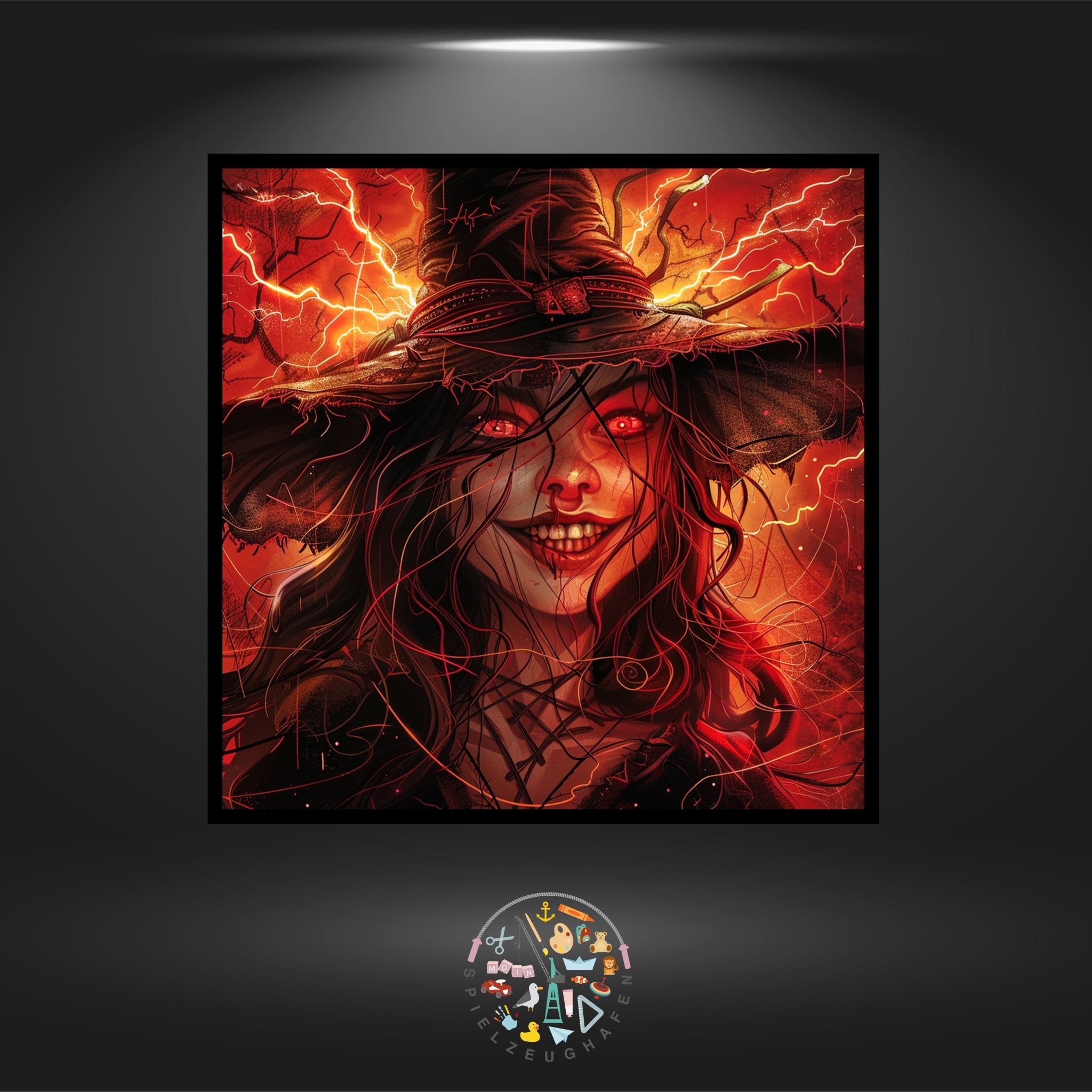 Red Lady - Quadratisch von Spielzeughafen