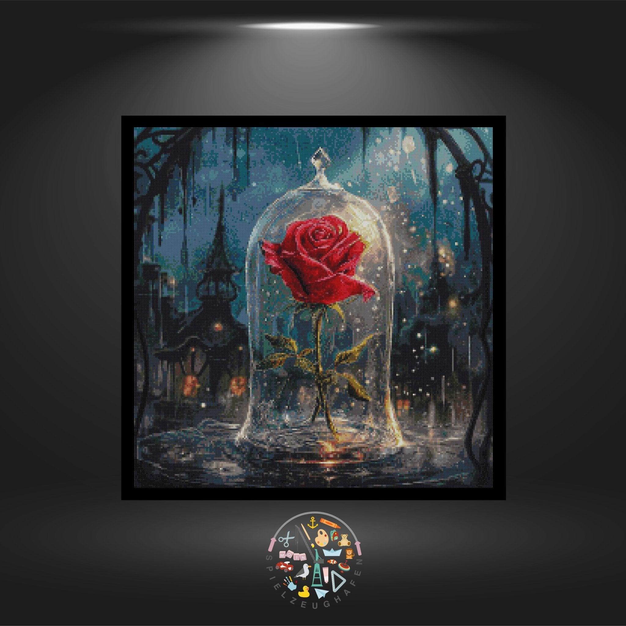 Rose True Love - Quadratisch mit AB von Spielzeughafen