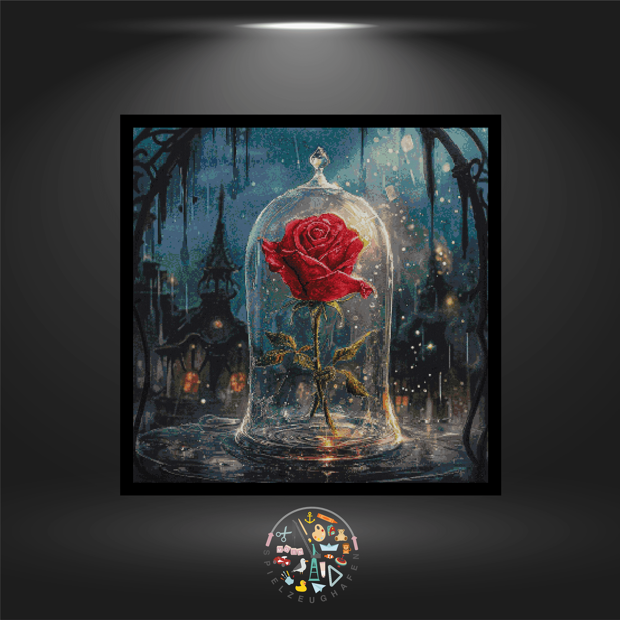 Rose True Love - Quadratisch mit AB von Spielzeughafen