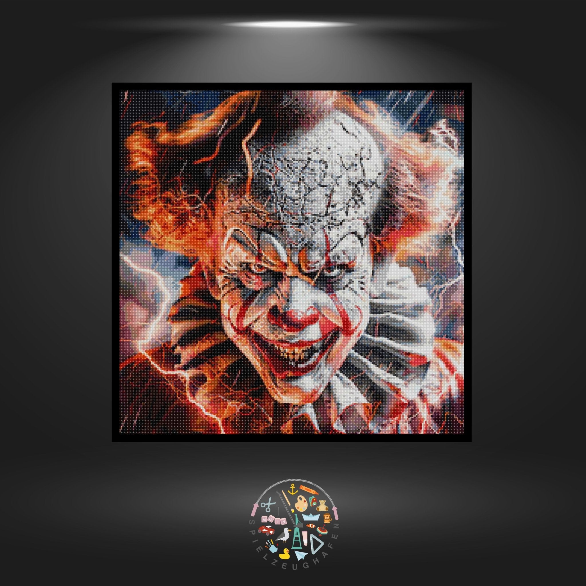 Scary Clown - Quadratisch von Spielzeughafen