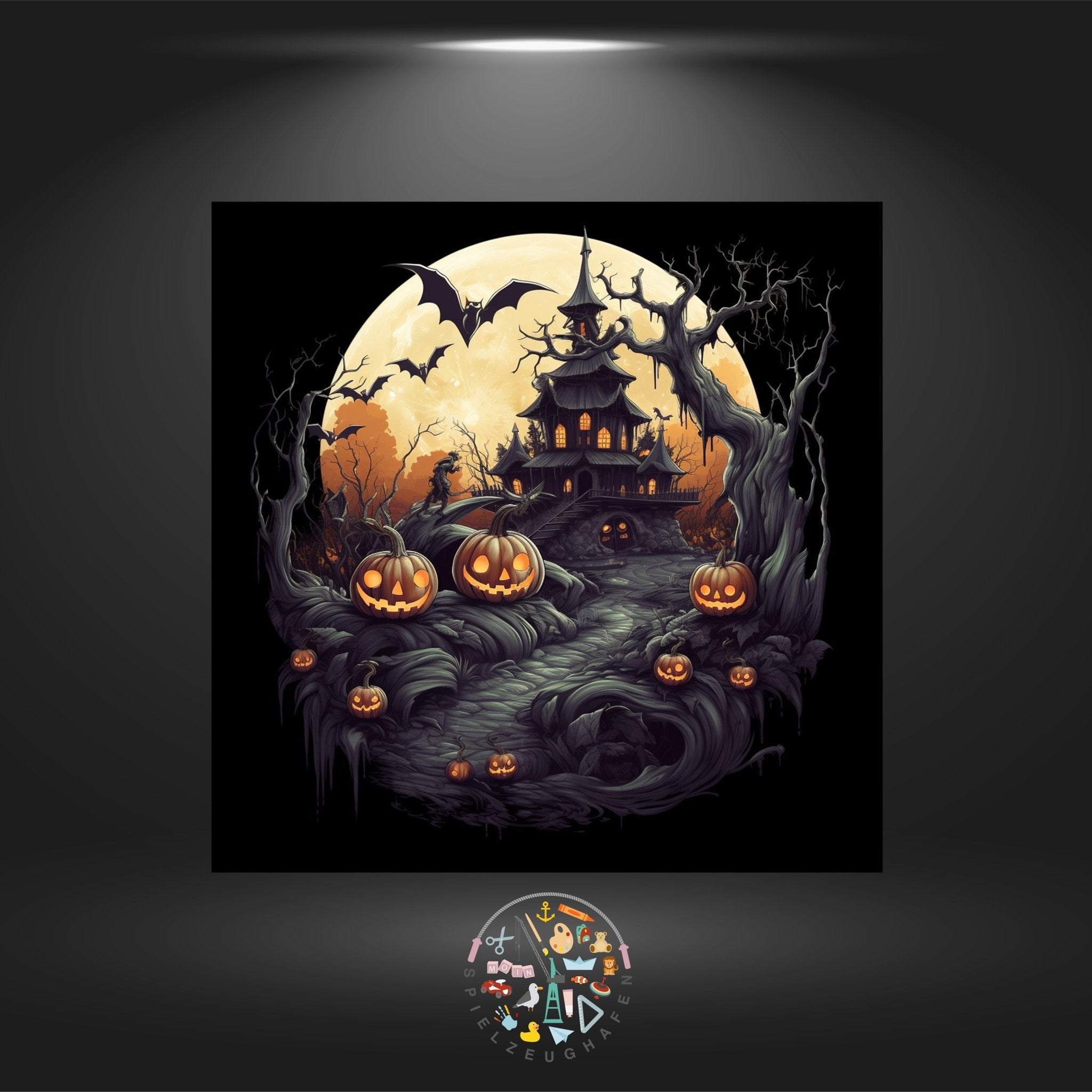 Scary Night - Quadratisch von Spielzeughafen