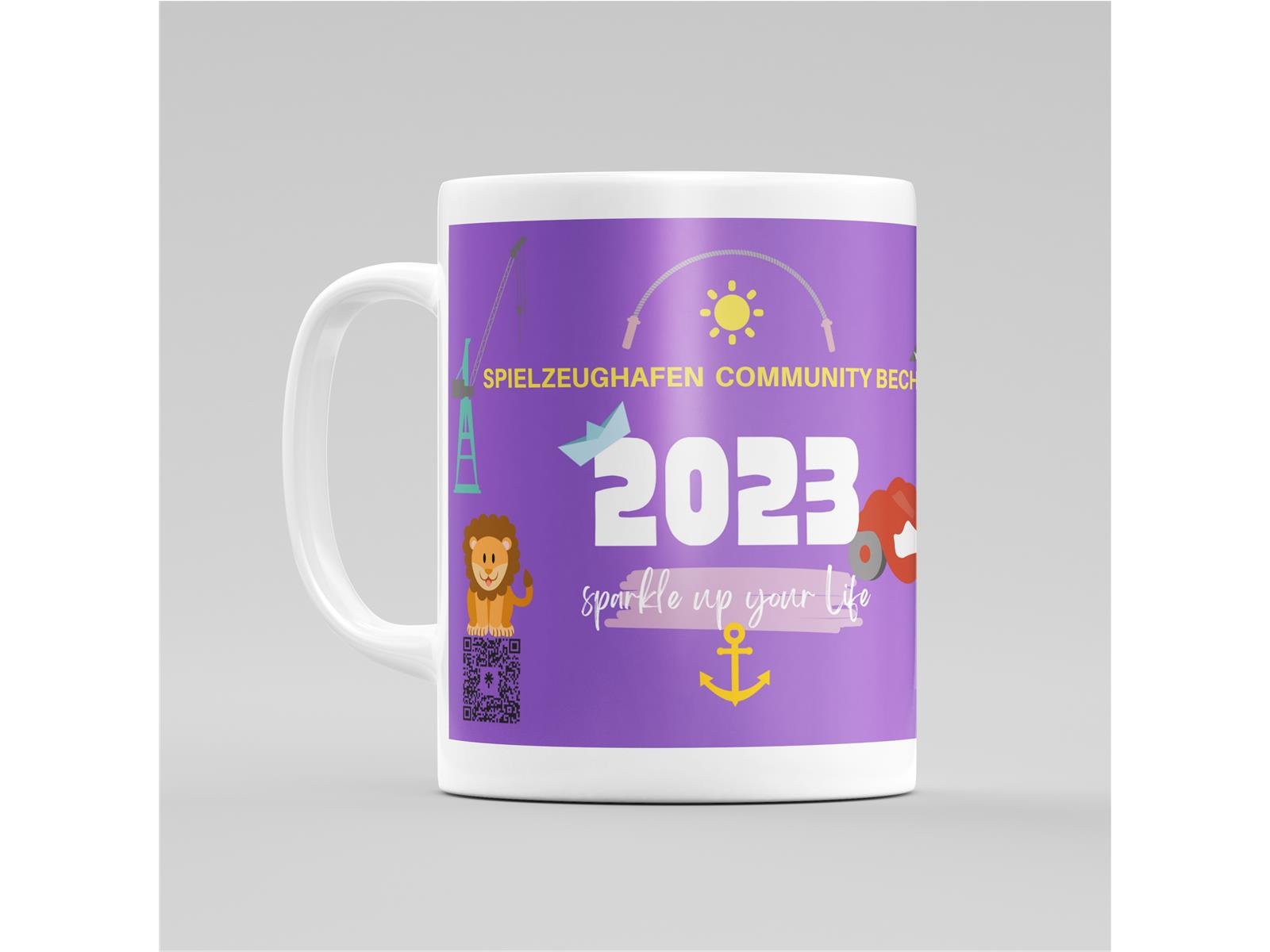 Spielzeughafen Jubiläumstasse 2023 *Limited Edition* von Spielzeughafen