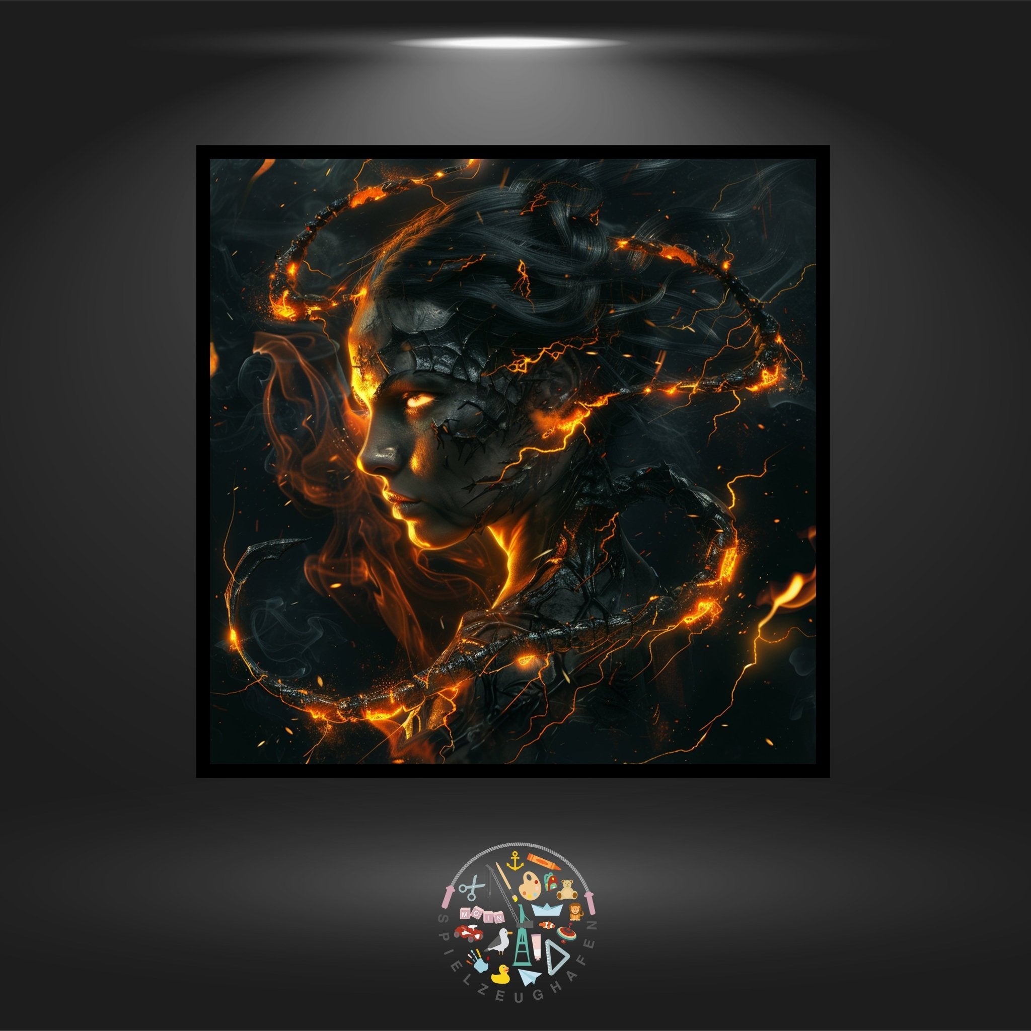 Sternzeichen Dark side - Jungfrau - Quadratisch von Spielzeughafen