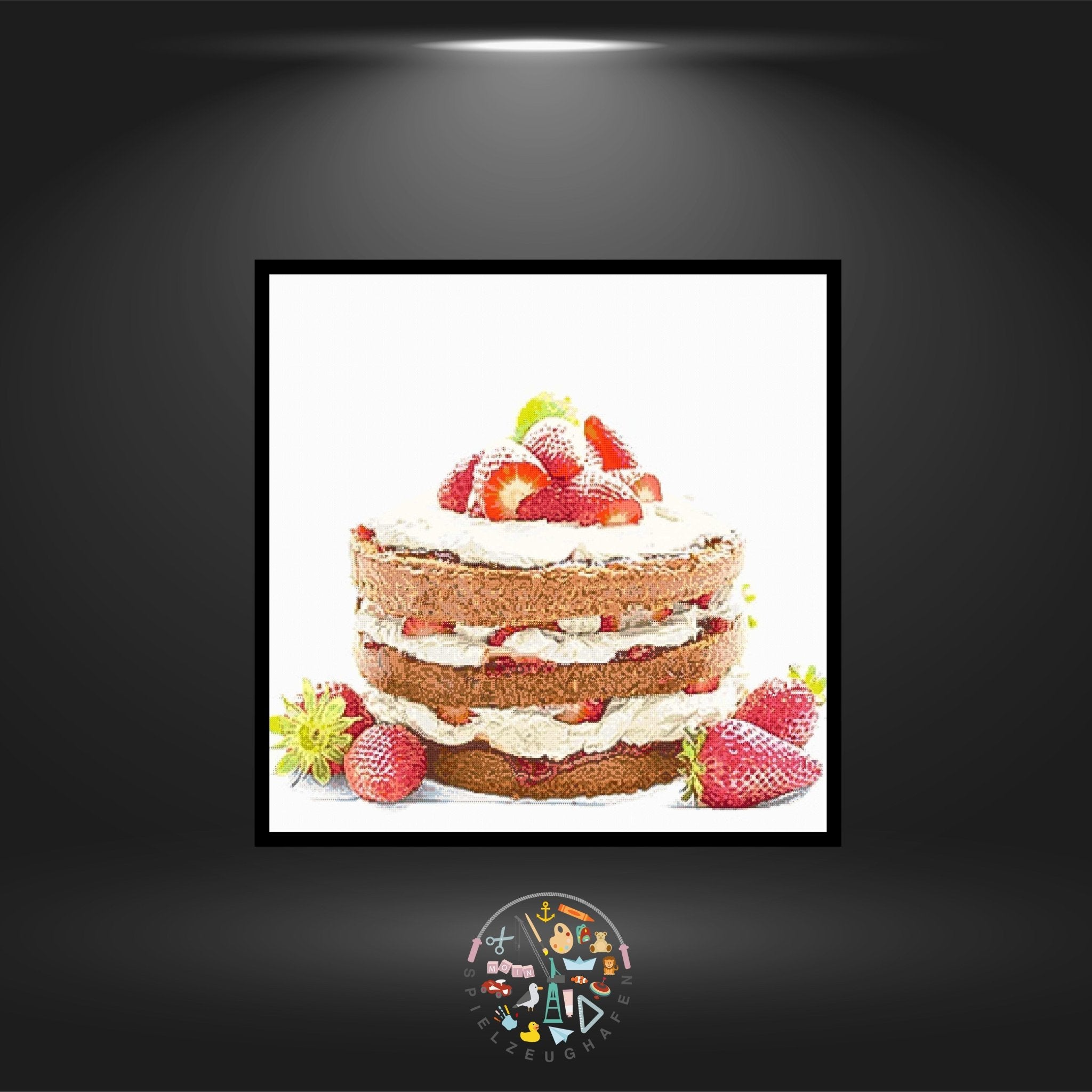 Strawberry layer - Strass / Rhinestone von Spielzeughafen