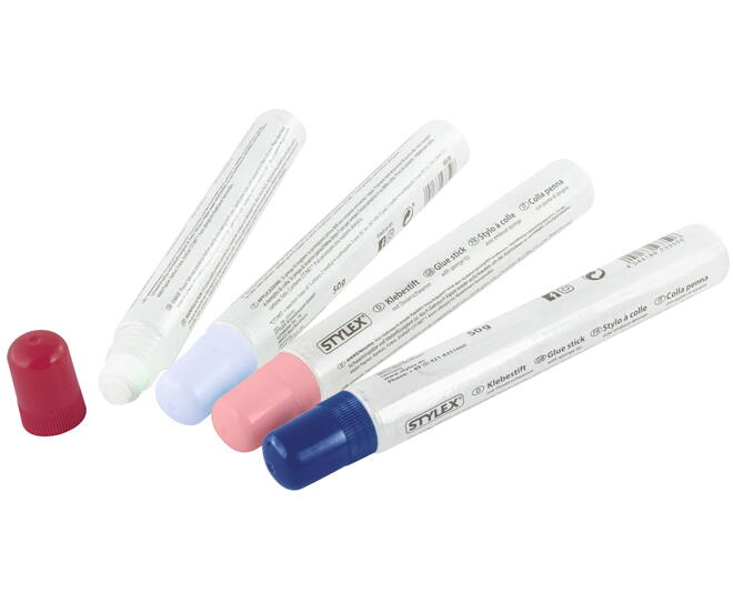 STYLEX 5er Pack - Klebestift, flüssig 50 g von Spielzeughafen