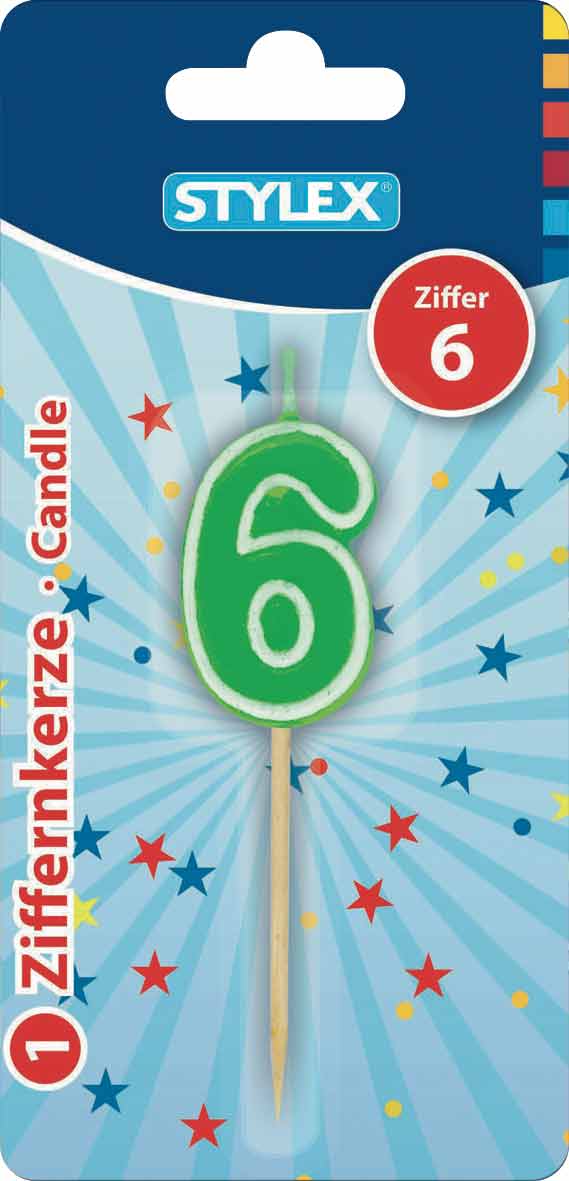 STYLEX Zahlenkerzen von Spielzeughafen