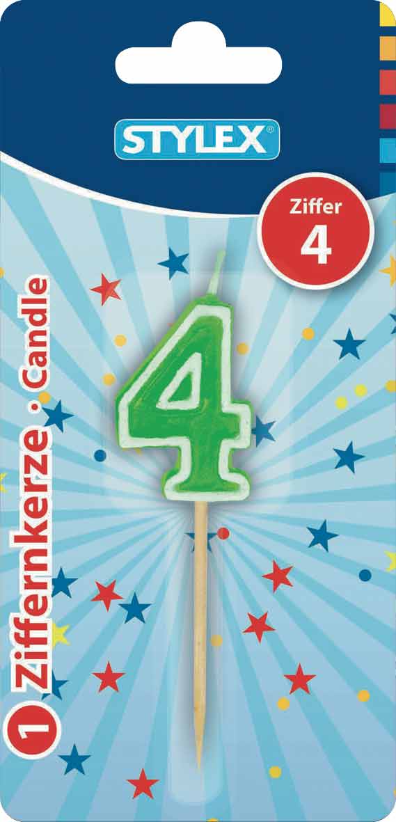 STYLEX Zahlenkerzen von Spielzeughafen