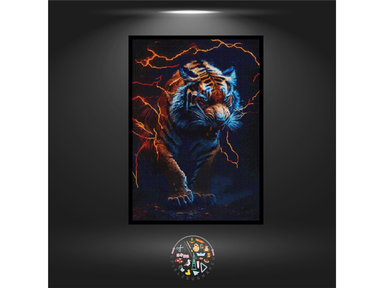 Tiger 'Sanchez' - Quadratisch mit eckig Strass von Spielzeughafen