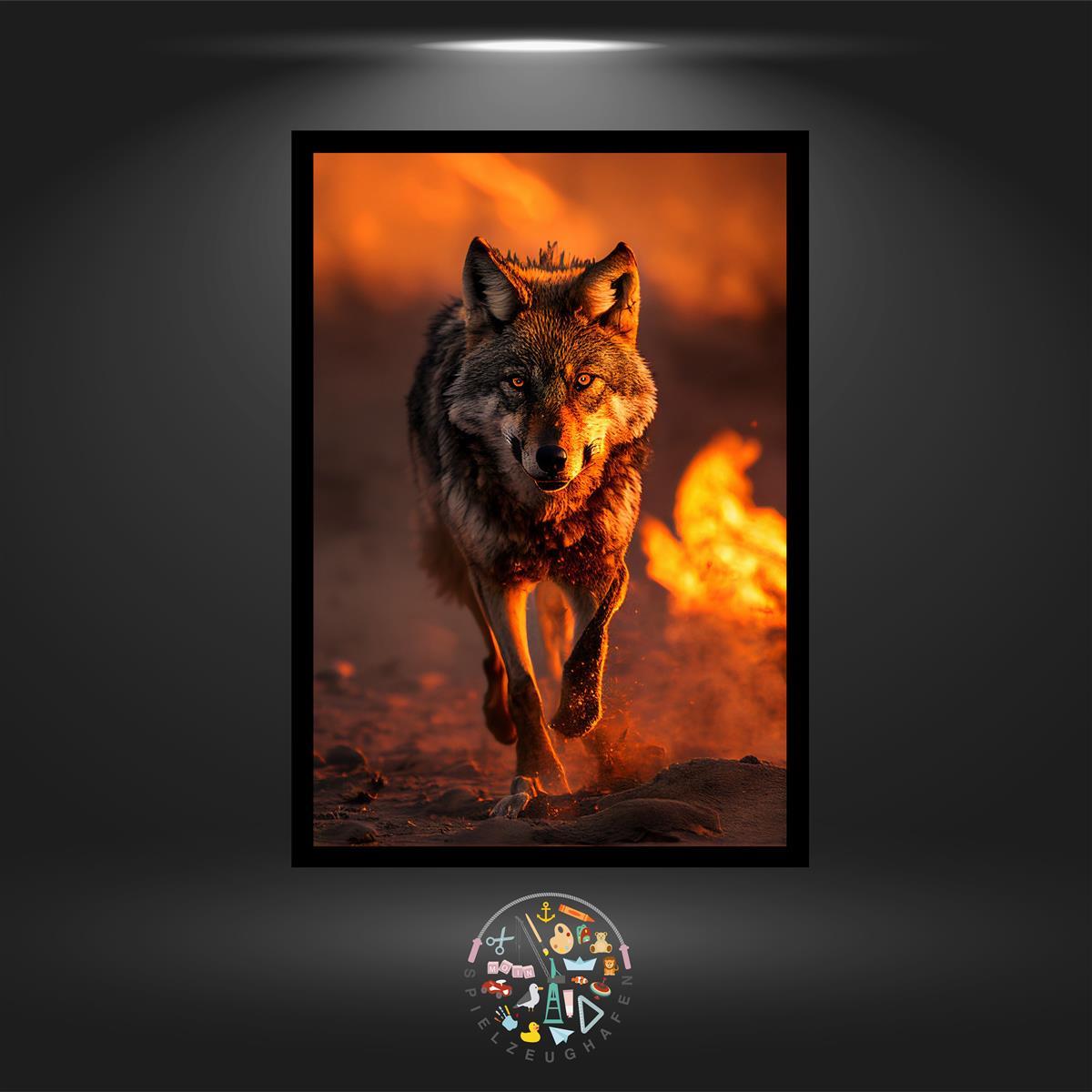 Wolf 'Oak' - Quadratisch von Spielzeughafen