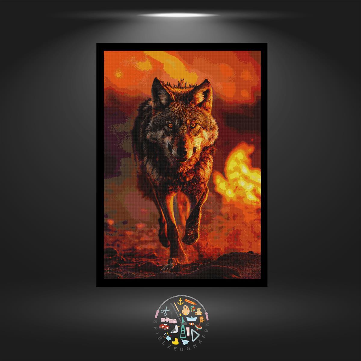 Wolf 'Oak' - Quadratisch von Spielzeughafen