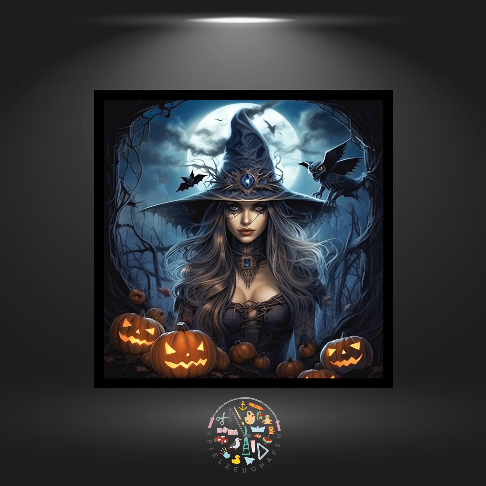 Woman of the Night - Quadratisch von Spielzeughafen