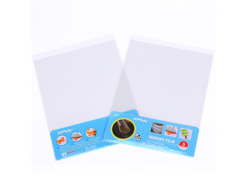 5er Pack Bügelfolie/ Verstärkerfolie für Bügelperlen von Spielzeughafen