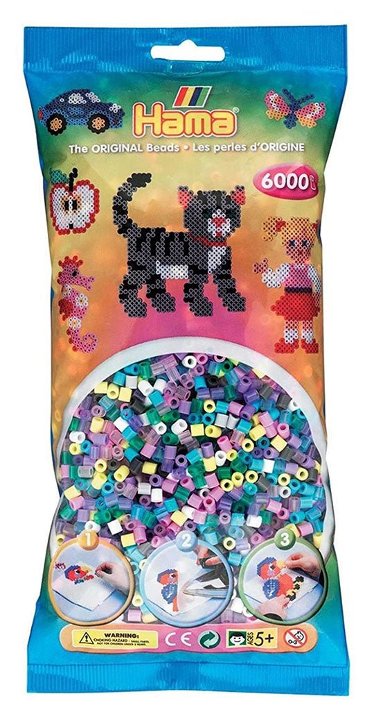 6000 Hama Midi Bügelperlen - Mix 69 von Spielzeughafen