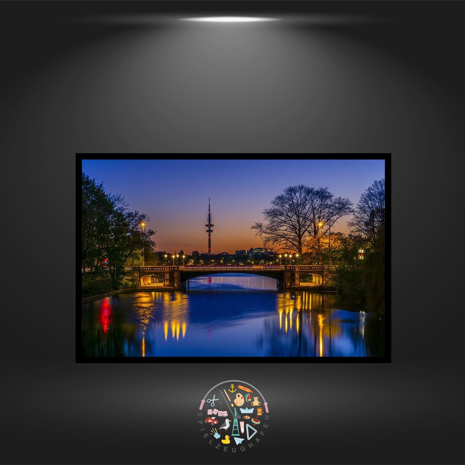 Alster - Quadratisch von Spielzeughafen