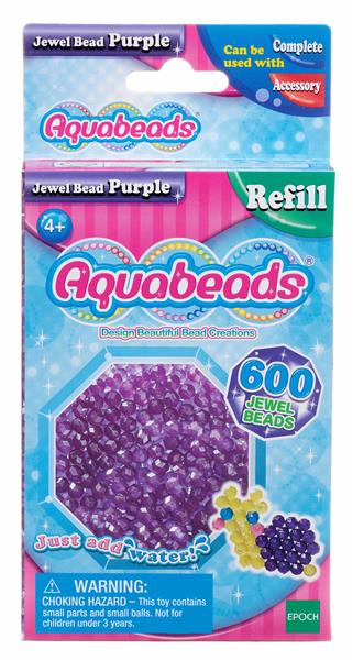 Aquabeads Lila Glitzerperlen von Spielzeughafen