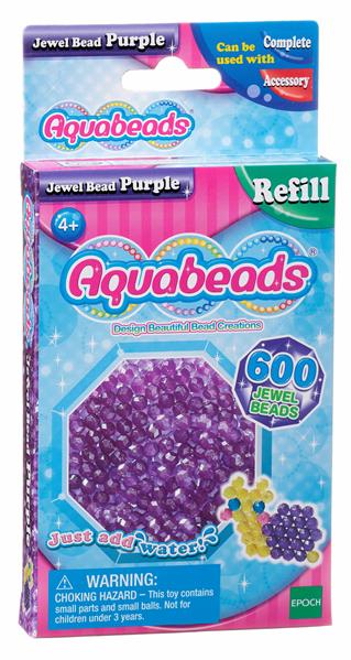 Aquabeads Lila Glitzerperlen von Spielzeughafen