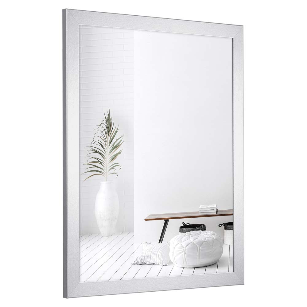 Bilderrahmen 'Monza' Alu geschliffen mit Acrylglas von Spielzeughafen