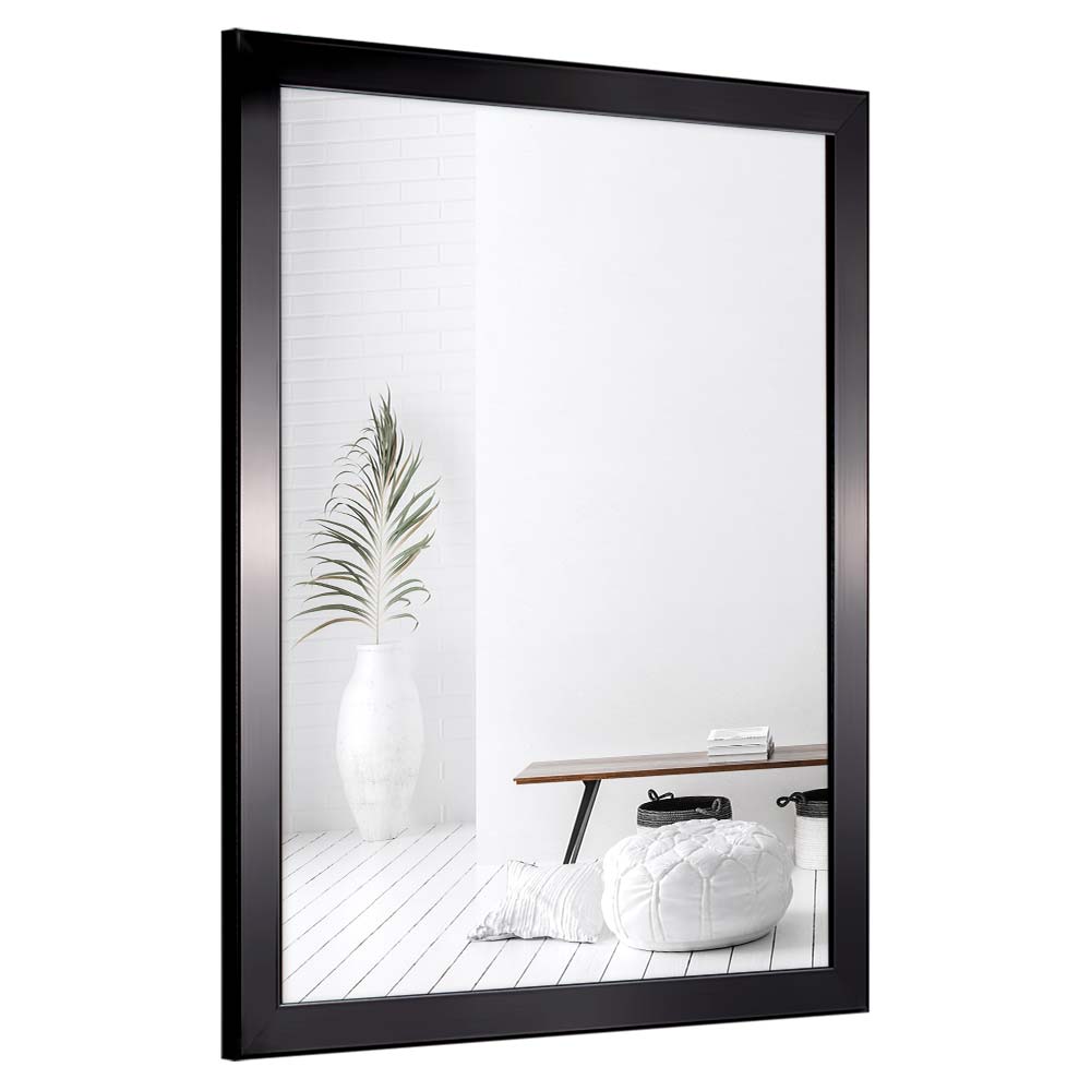 Bilderrahmen 'Monza' Schwarz (Hochglanz) mit Acrylglas von Spielzeughafen