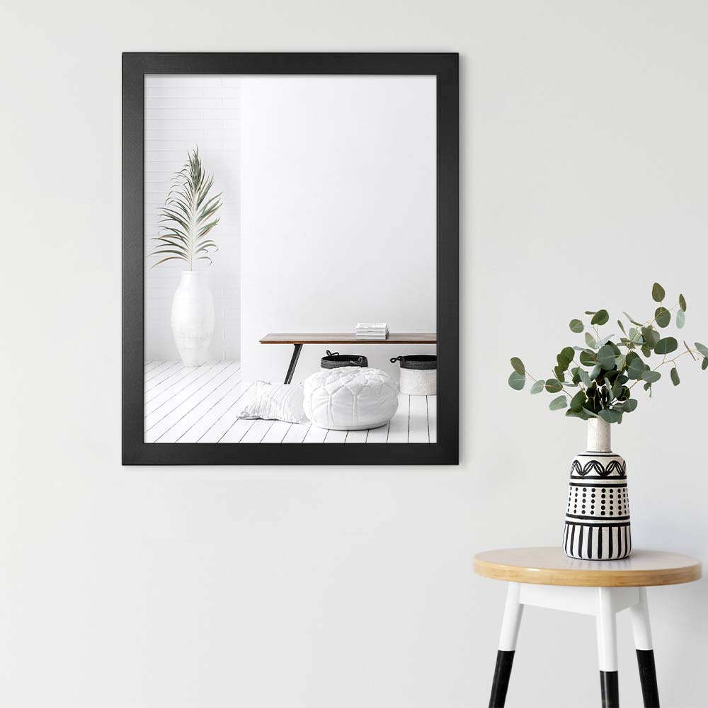 Bilderrahmen 'Monza' Schwarz Matt mit Acrylglas von Spielzeughafen