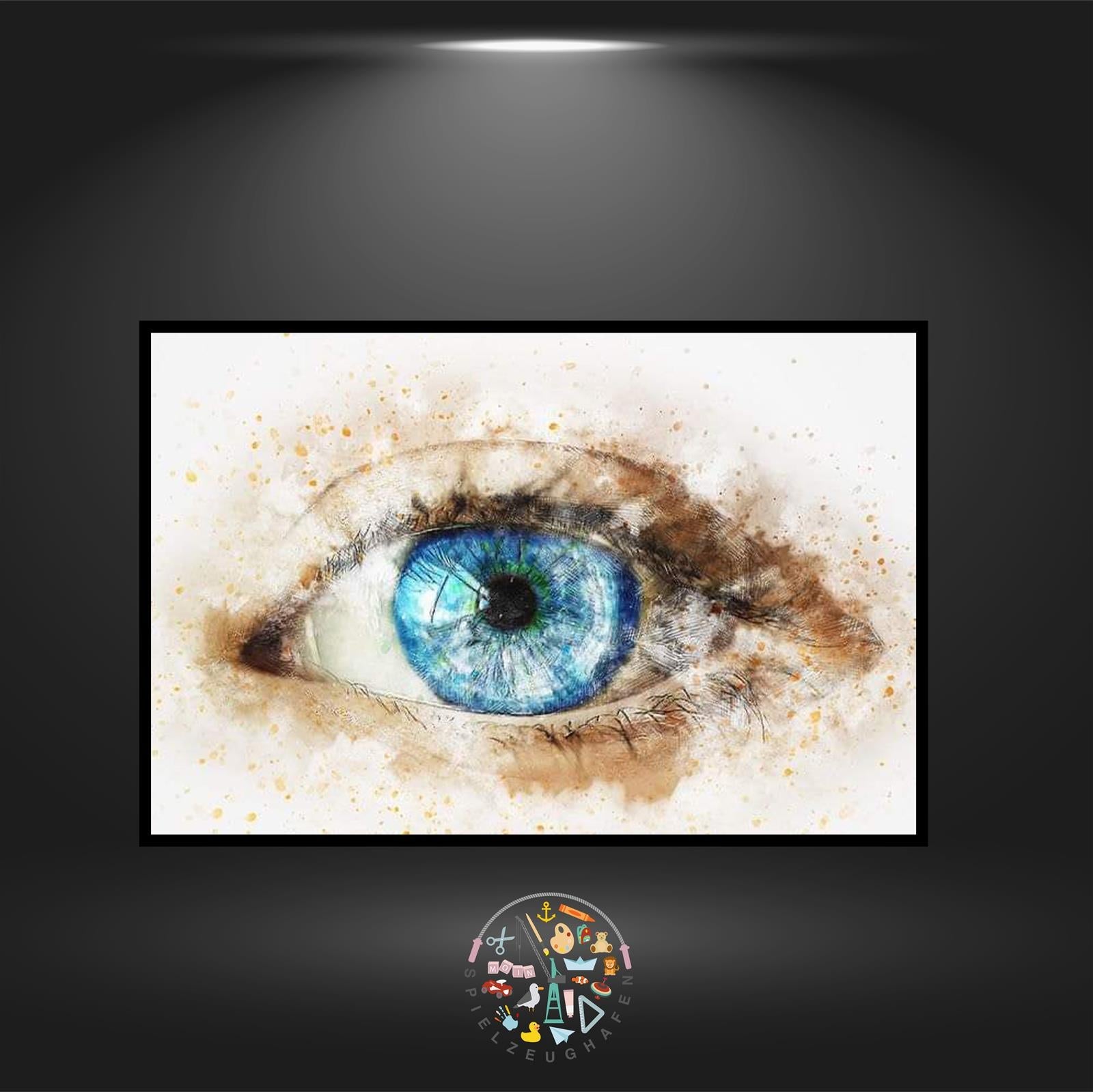 'Blue Eye' - Quadratisch von Spielzeughafen