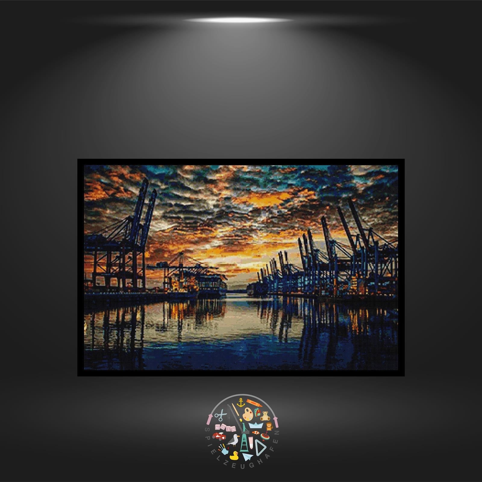 Containerkrane - Quadratisch von Spielzeughafen