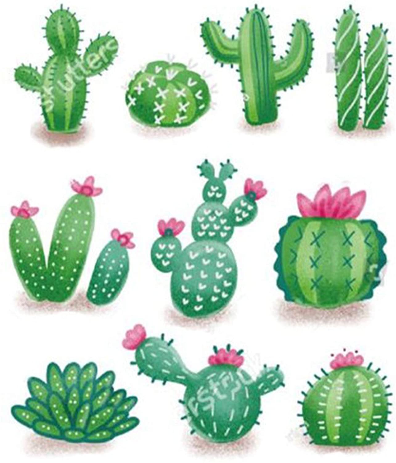 Diamond Painting Sticker Kakteen von Spielzeughafen
