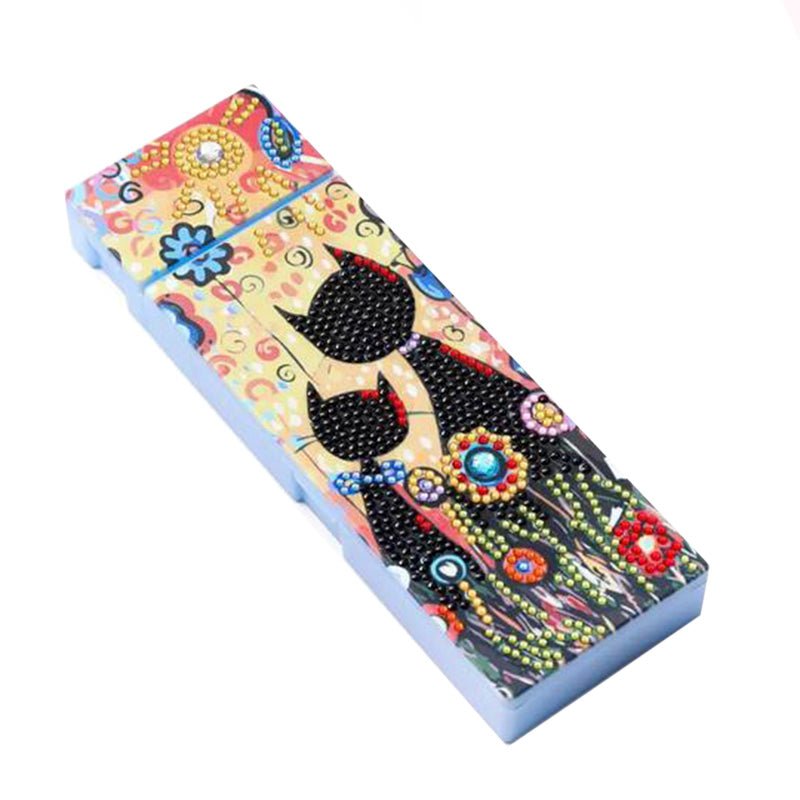 Diamond Painting Werkzeug und Zubehör Strass - Box Schwarze Katzen von Spielzeughafen