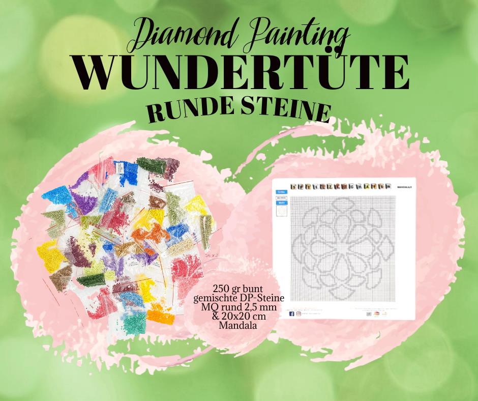 Diamond Painting Wundertüte - Rund von Spielzeughafen