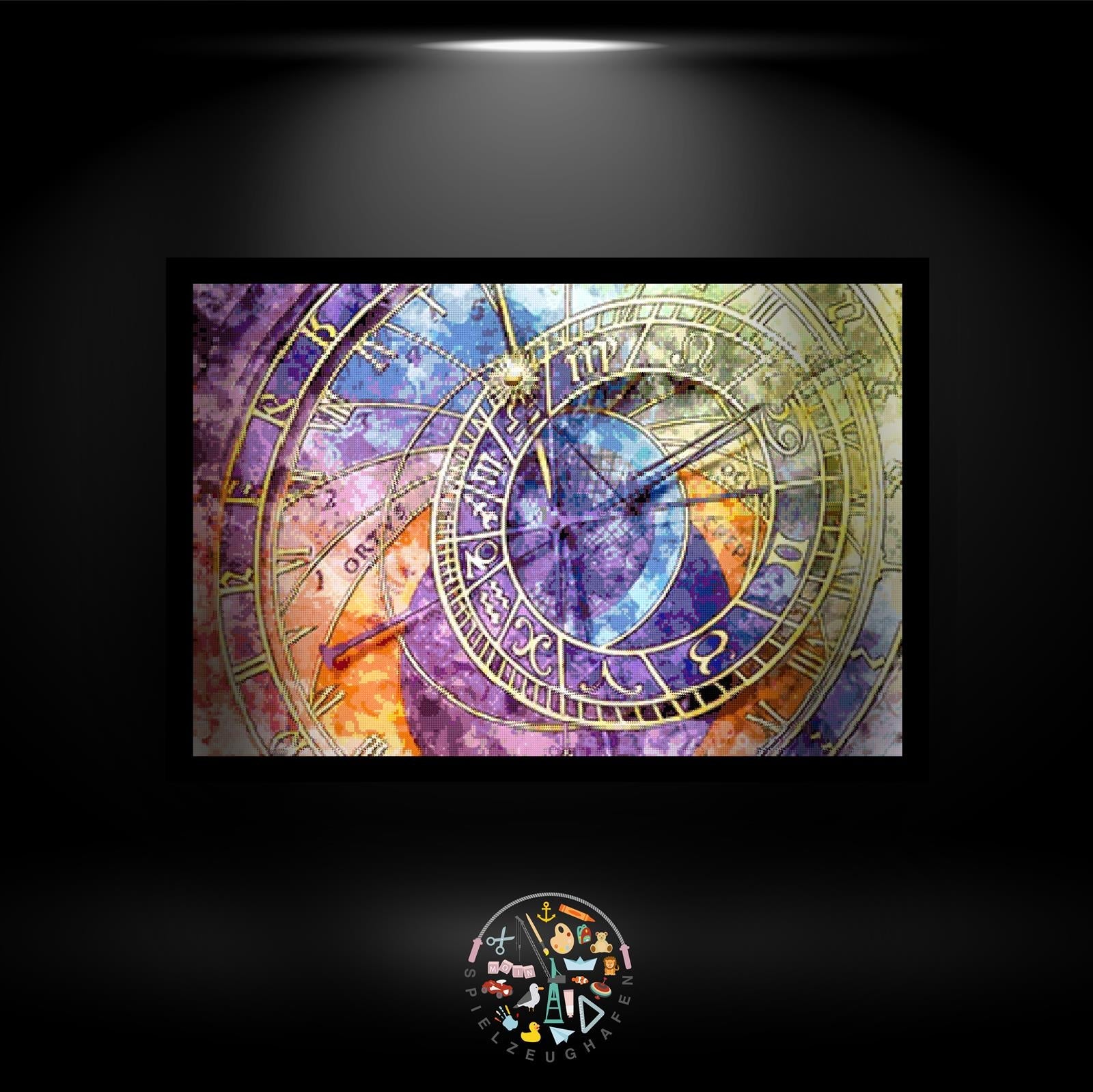 'Die Zeit' - Strass / Rhinestone von Spielzeughafen