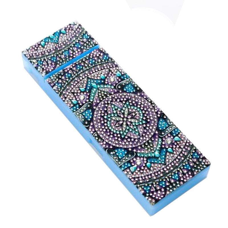 DIY Diamond Painting Werkzeug und Zubehör Strass - Box Mandala Lila von Spielzeughafen