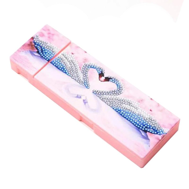 DIY Diamond Painting Werkzeug und Zubehör Strass - Box Schwan von Spielzeughafen