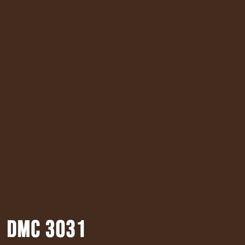 DMC 3031 Mocha Brown - Very Dark - eckig Diamond Painting Steine 2,5mm von Spielzeughafen