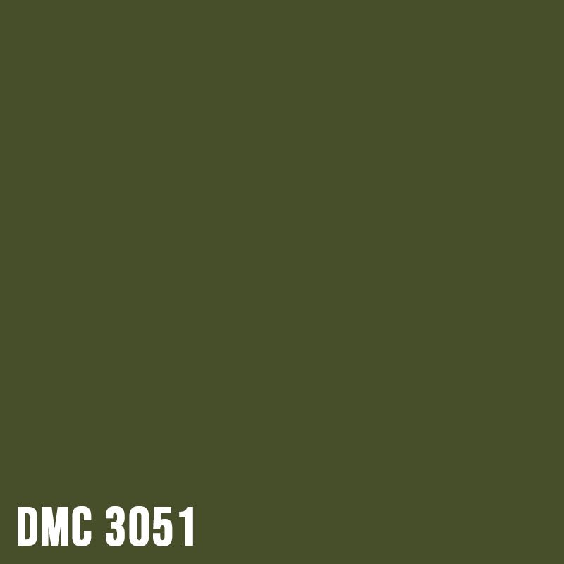 DMC 3051 Green Grey - Dark - eckig Diamond Painting Steine 2,5mm von Spielzeughafen