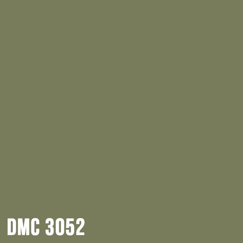 DMC 3052 Green Grey - Medium - eckig Diamond Painting Steine 2,5mm von Spielzeughafen