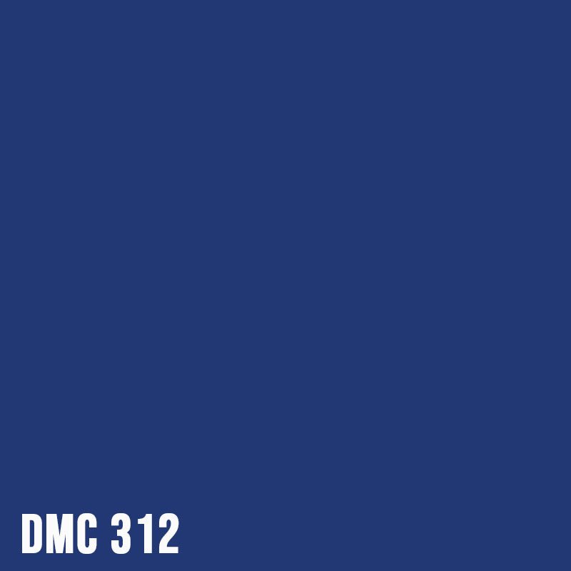 DMC 312 Navy Blue - Light - eckig Diamond Painting Steine 2,5mm von Spielzeughafen