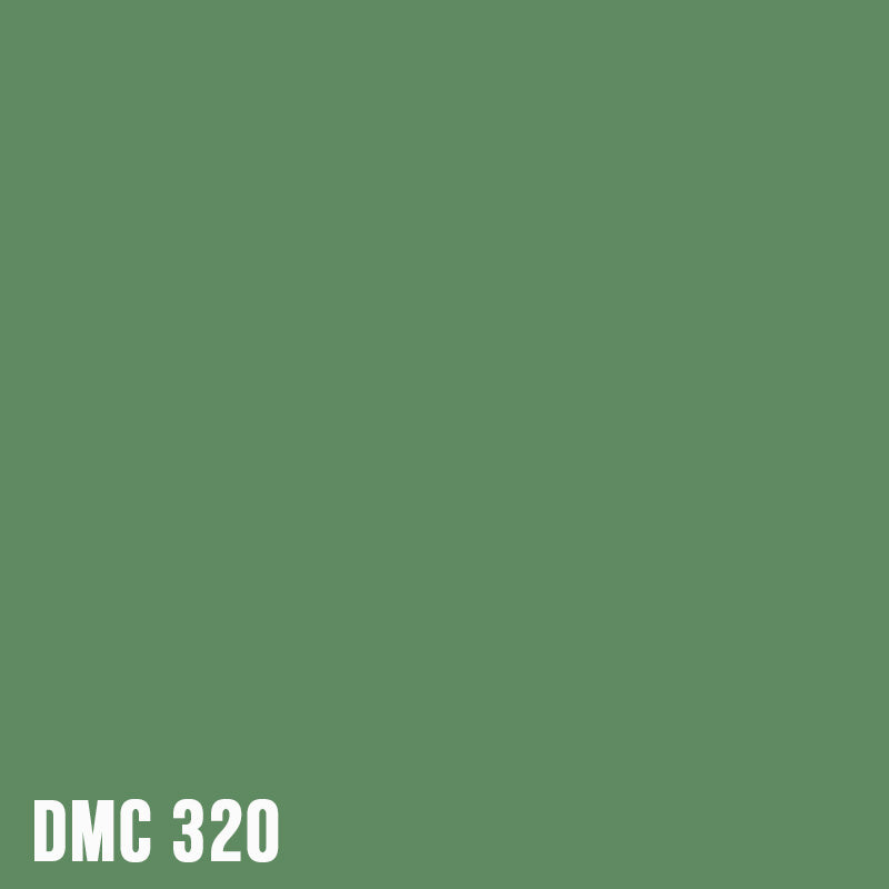 DMC 320 Pistachio Green - Medium - eckig Diamond Painting Steine 2,5mm von Spielzeughafen