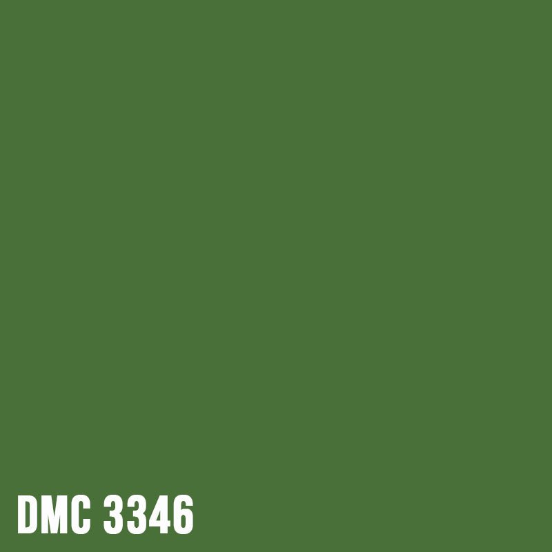 DMC 3346 Hunter Green - eckig Diamond Painting Steine 2,5mm von Spielzeughafen