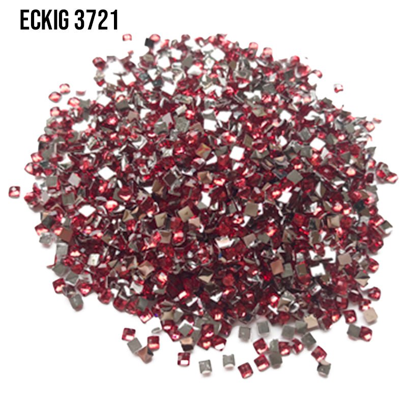 DMC 3721 Shell Pink Dark - eckig Strass Diamond Painting Steine 2,5mm von Spielzeughafen