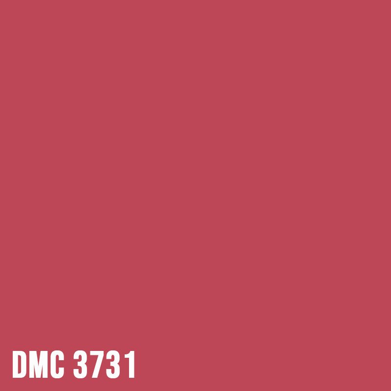 DMC 3731 Dusty Rose - Very Dark - eckig Diamond Painting Steine 2,5mm von Spielzeughafen